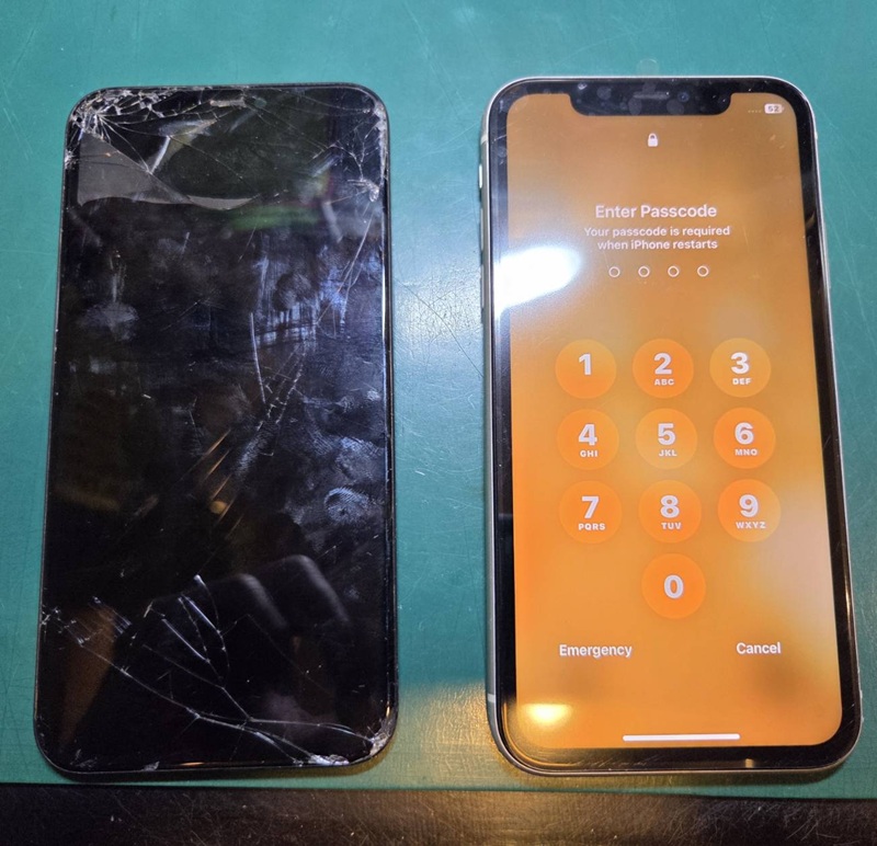 iPhone 11の画面がバキバキに…【スマホ修理工房 調布パルコ店】