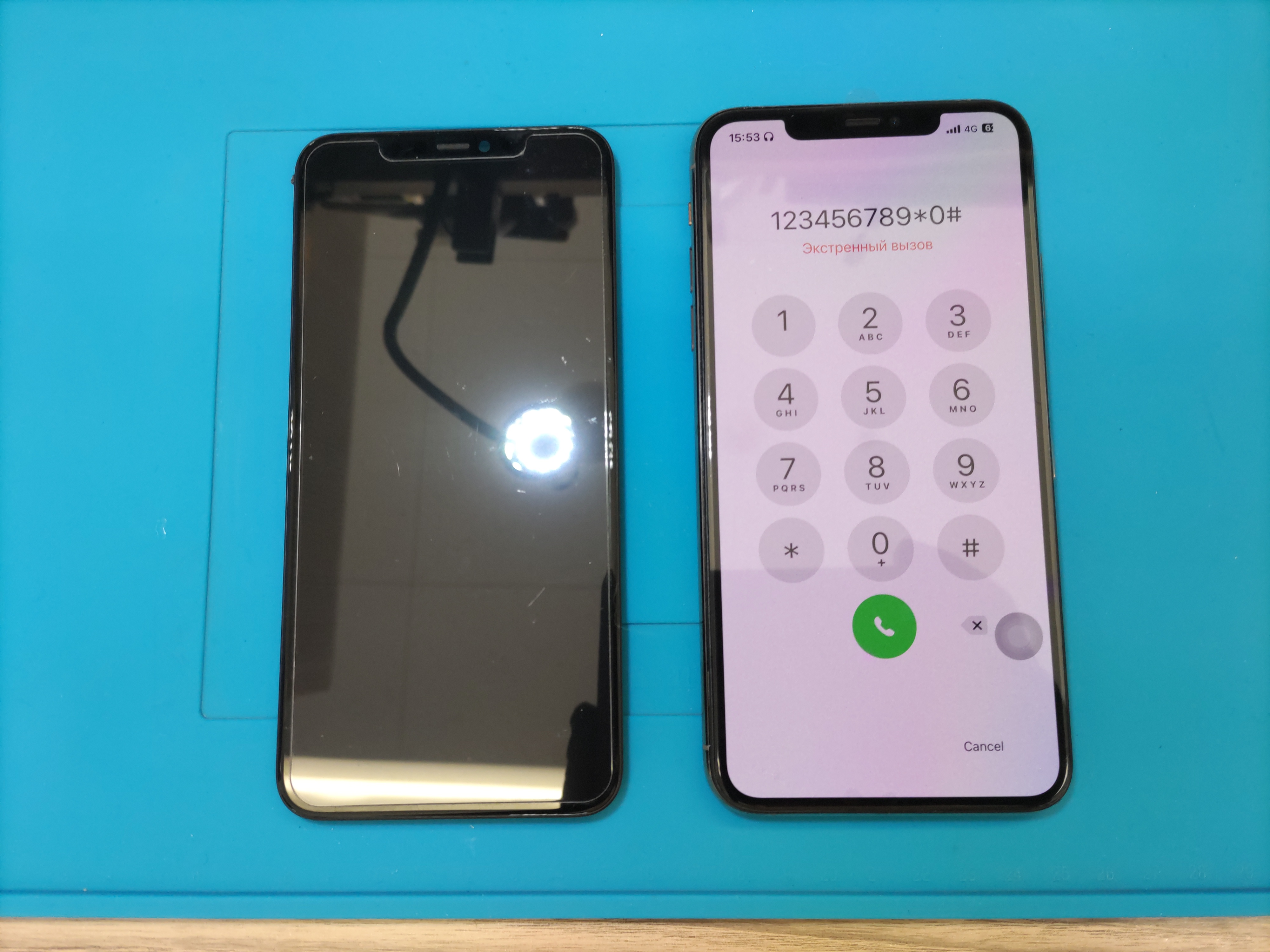 【iPhone11ProMax】水没した後液晶映らなくなった、スマホ修理工房カインズ前橋吉岡店へお任せください！