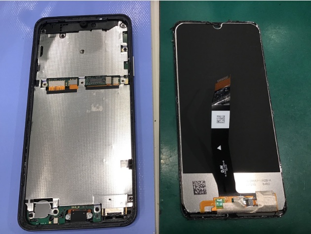 スマホ修理工房セレオ相模原店/AQUOS wish3の修理を承りました