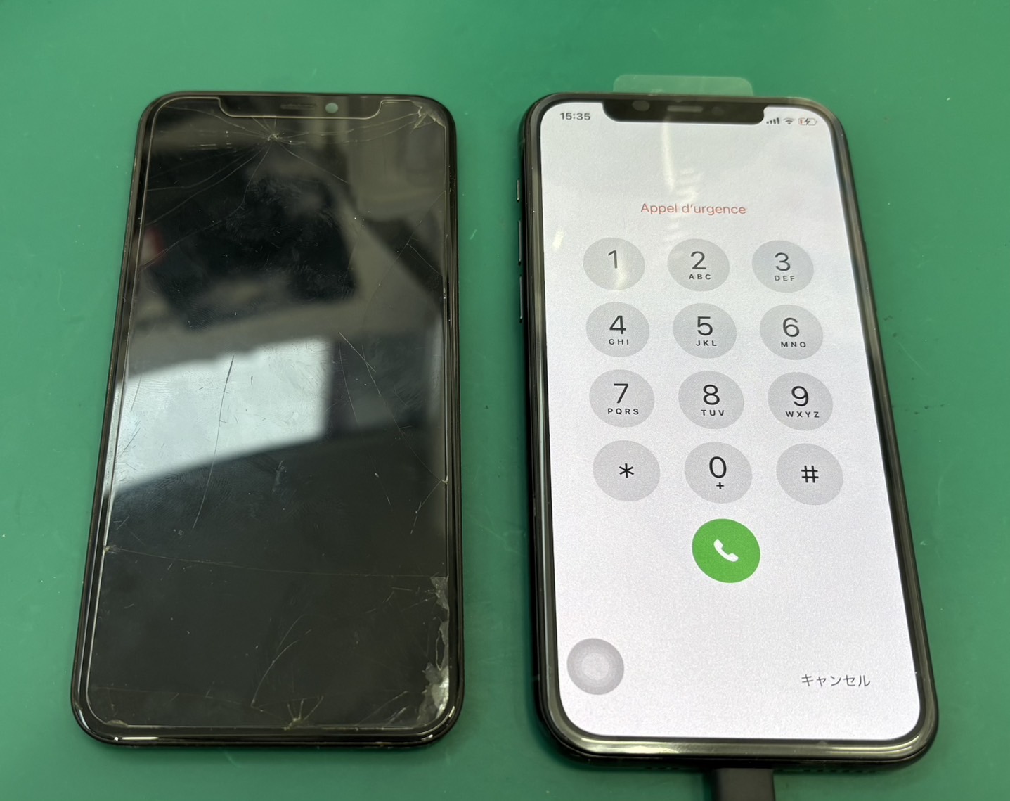 iPhone11Pro(アイフォンイレブンプロ)水没による液晶画面交換【スマホ修理工房新百合丘オーパ店】