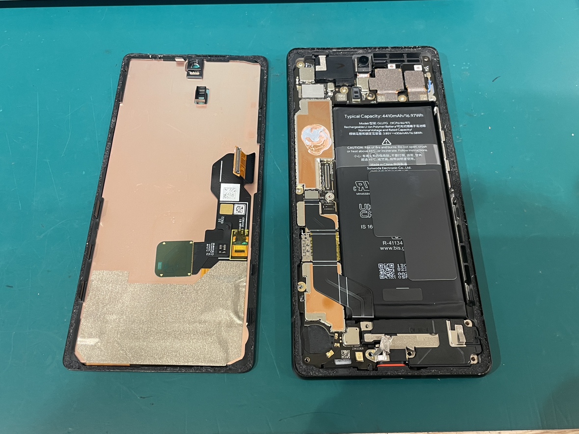 Google Pixel6a のバッテリー劣化を即日解消！データそのまま安心交換【スマホ修理工房 新宿PePe店】
