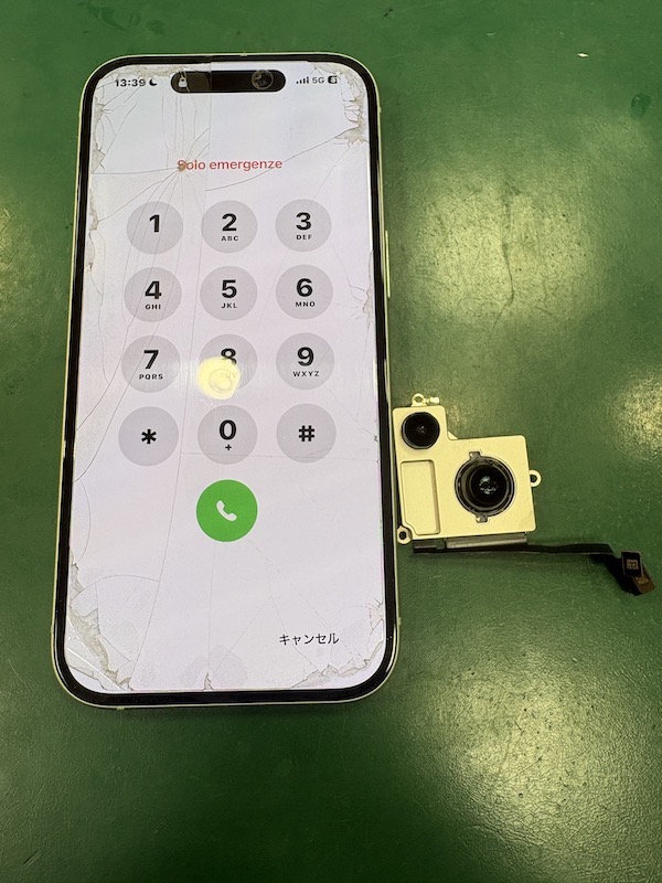 iPhone15 気がついたら、インカメラしか使えなくなってた😱