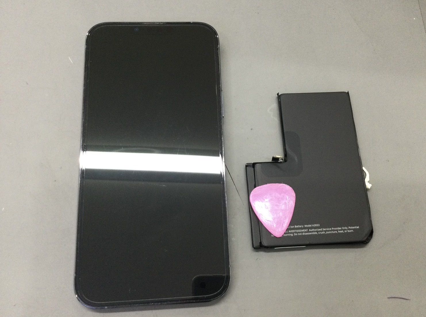 iPhone13Promaxのバッテリー交換を行いました! -スマホ修理工房和光駅前店-