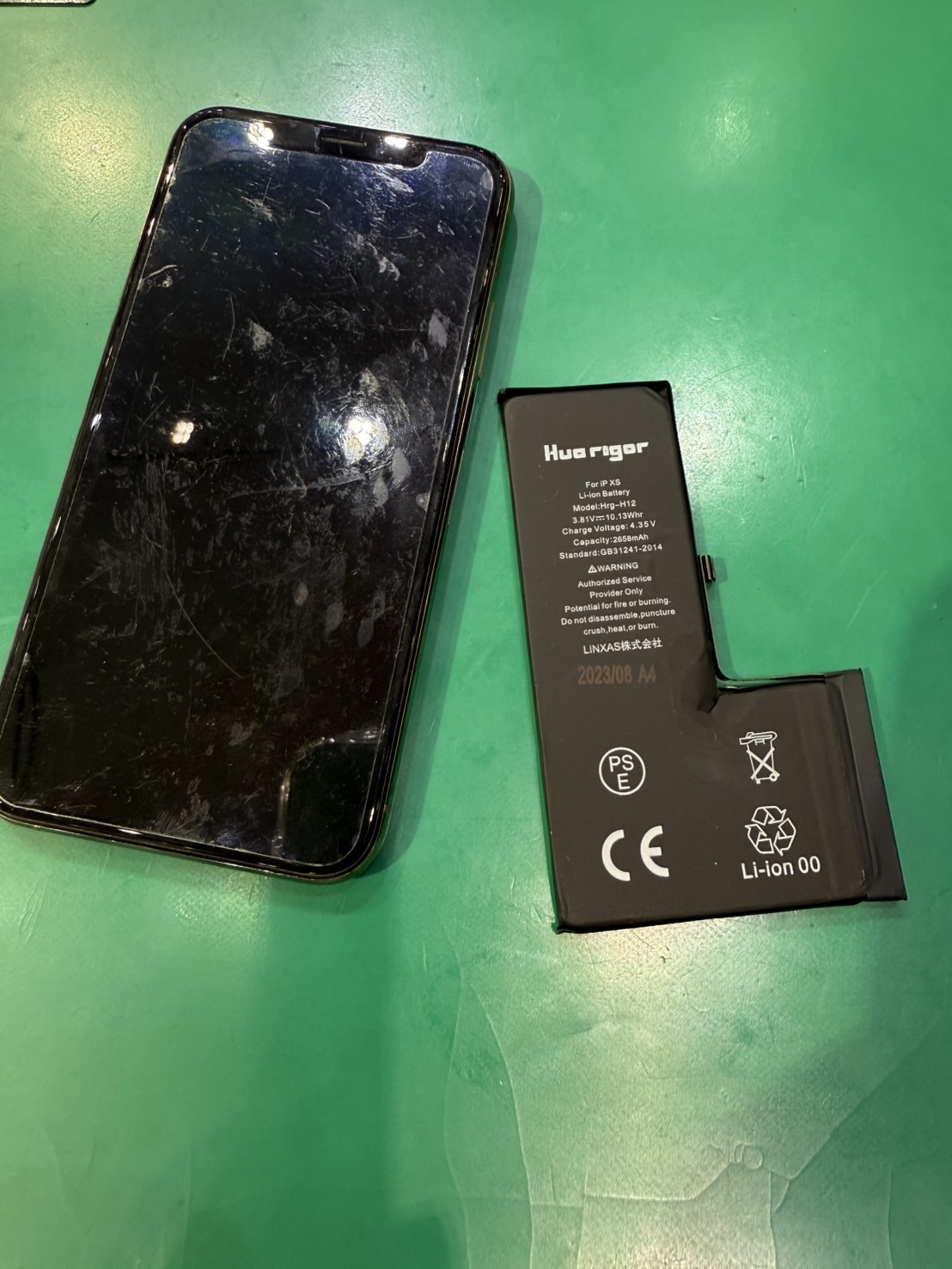 iPhone 11バッテリー交換いたしました。