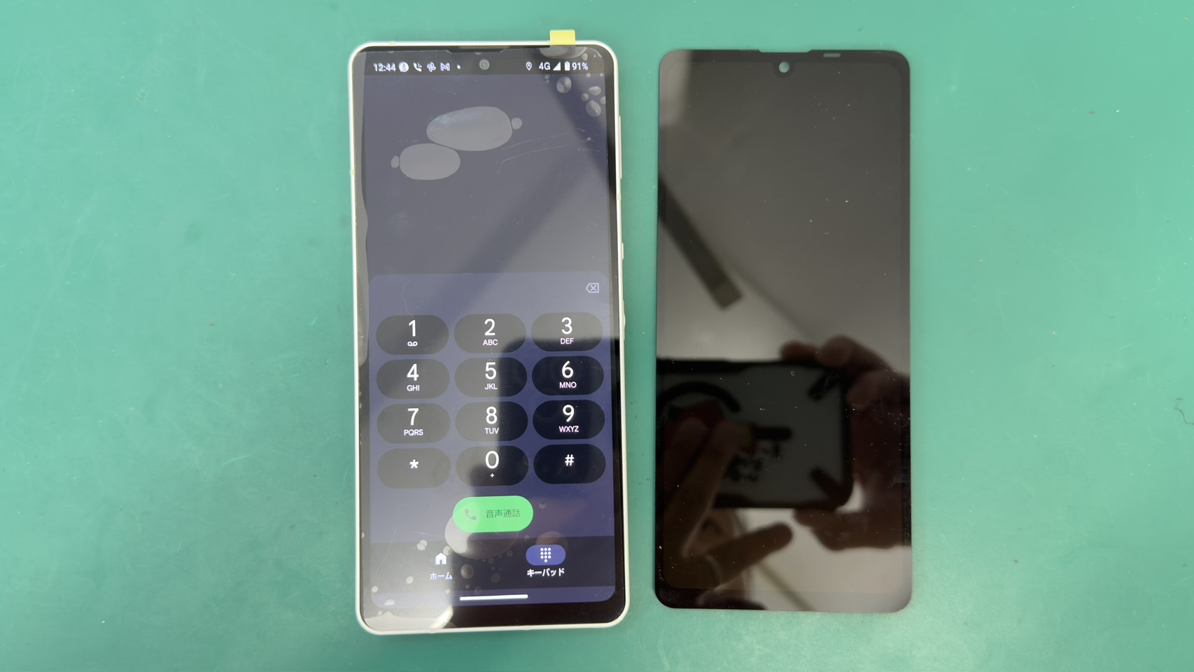 AQUOS sense6(アクオスセンス6)ブラックアウトによる画面交換【登戸・向ケ丘遊園店】