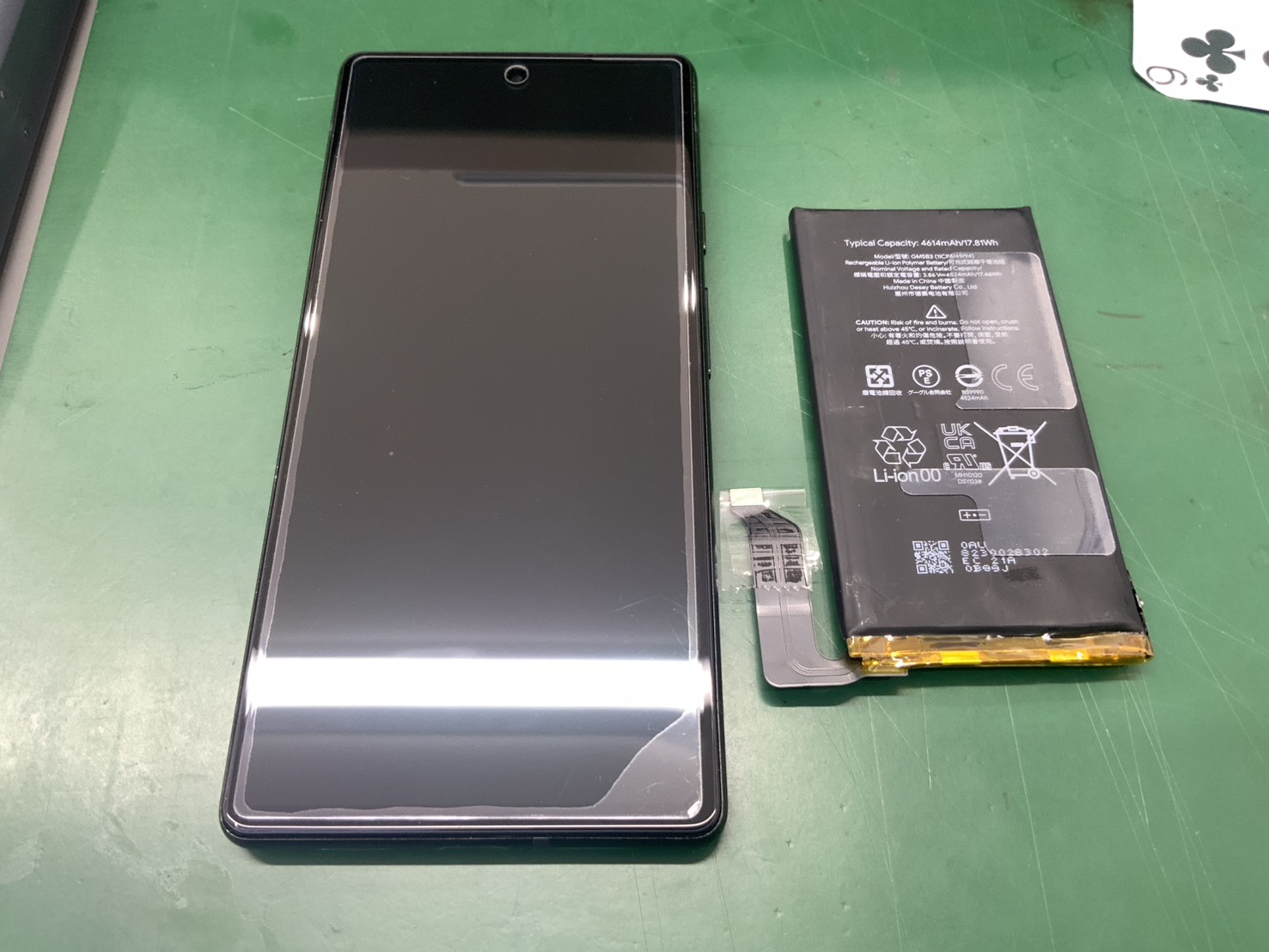GooglePixel6のバッテリー交換をしました! -スマホ修理工房和光駅北口店-