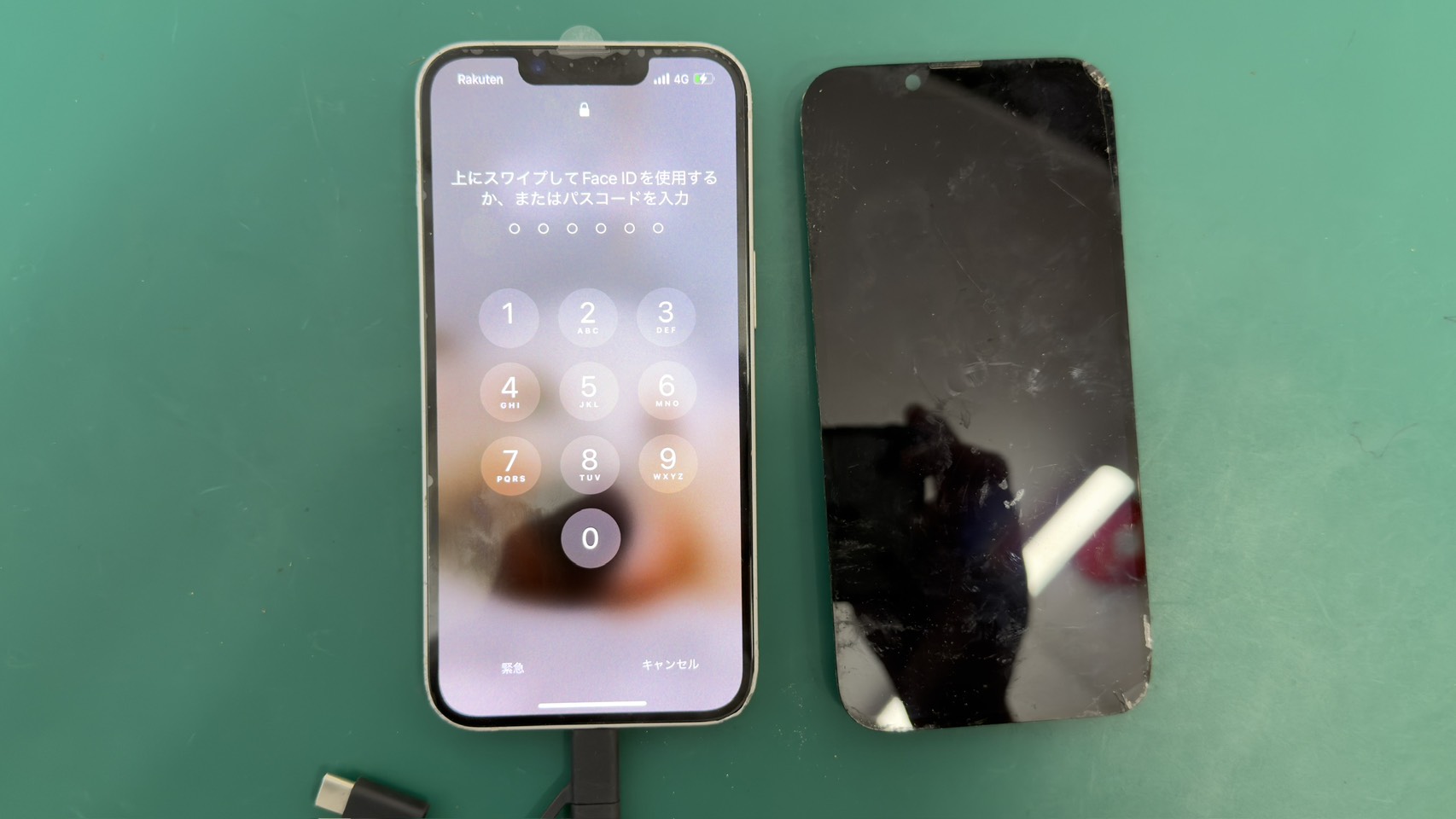 iPhone14(アイフォン14)タッチNGによる画面交換【登戸・向ケ丘遊園店】