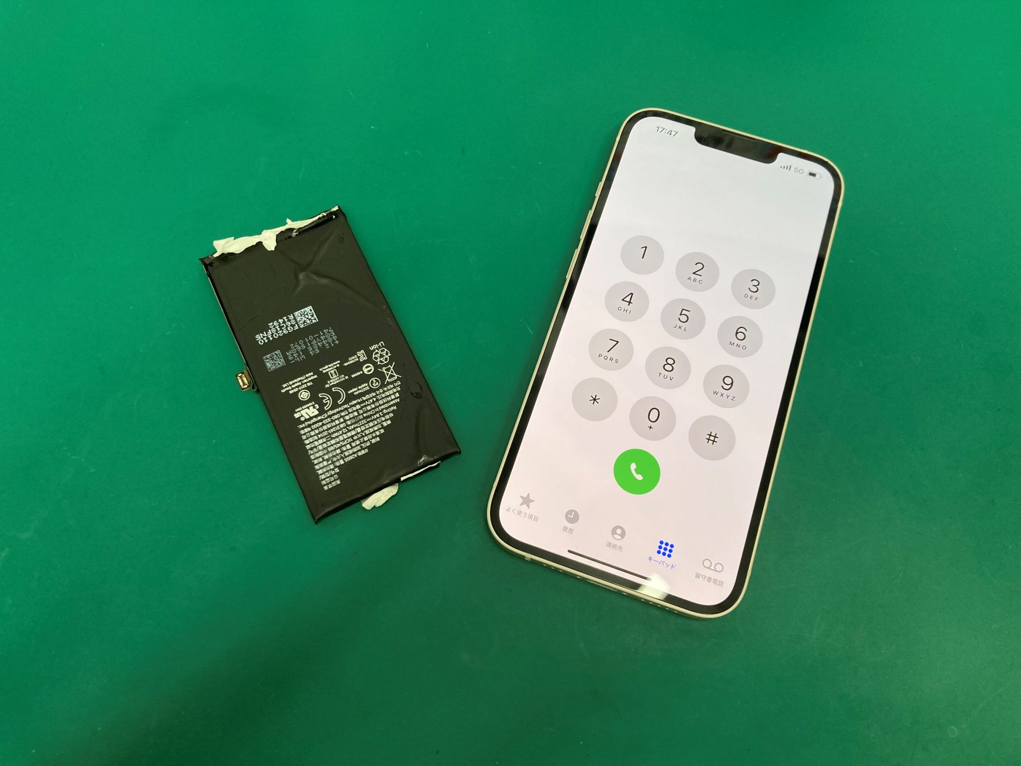 iPhone 13（アイフォン 13）のバッテリー交換修理を行いました！！【新百合丘オーパ店】