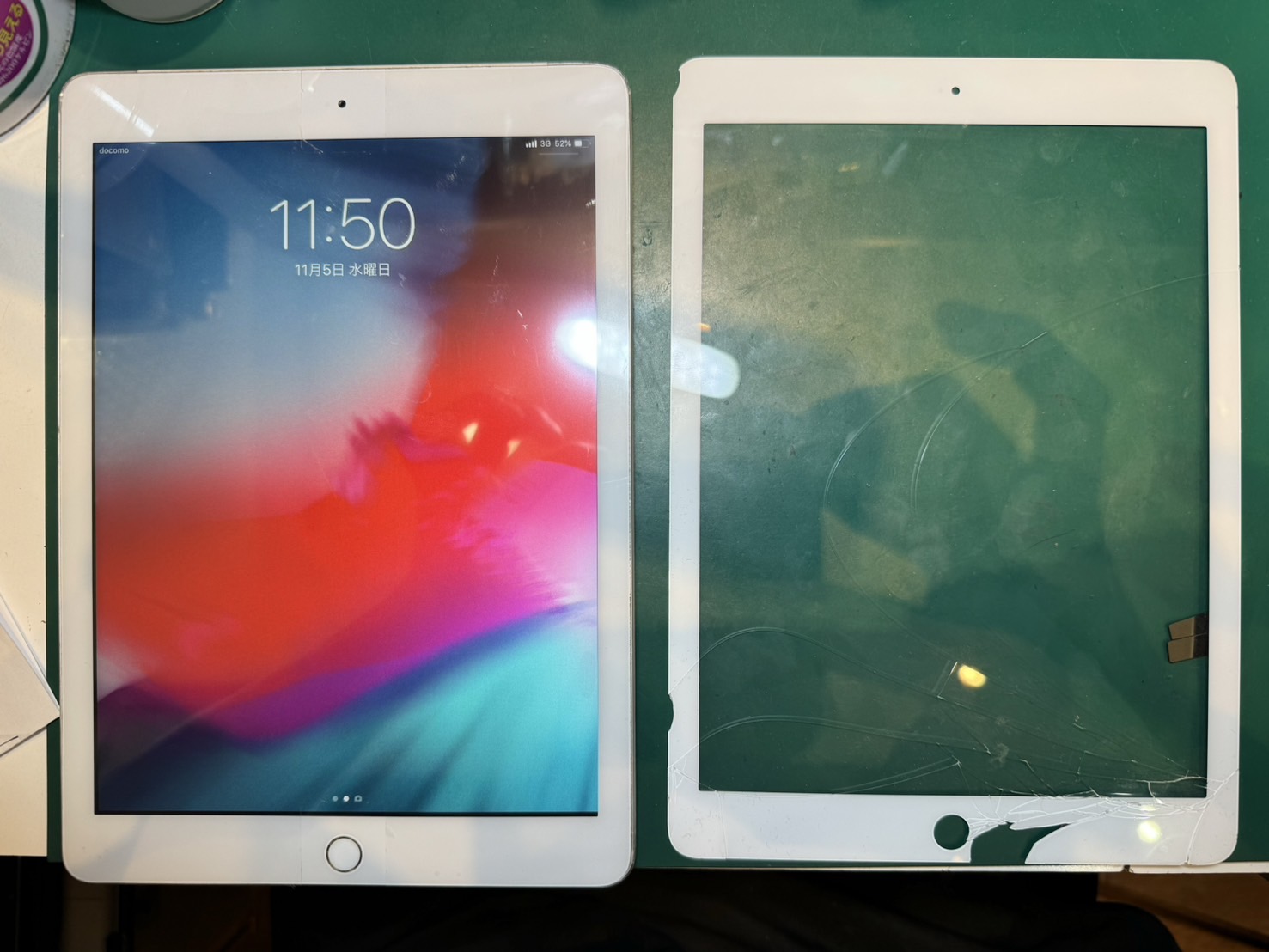 iPad6のタッチガラス交換を致しました。【スマホ修理工房 荻窪タウンセブン店】