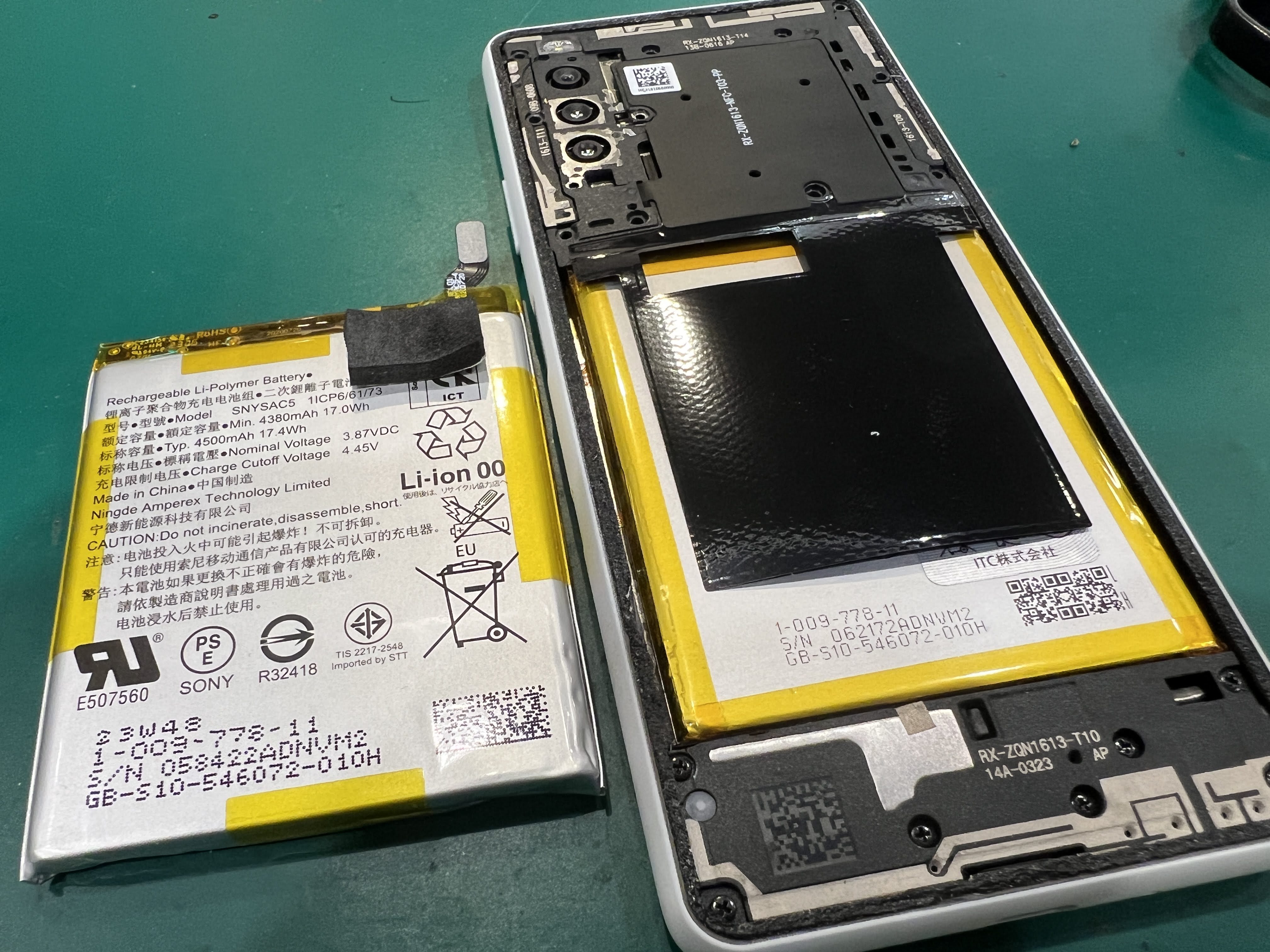 Xperia10Ⅲ（エクスペリア）バッテリー交換修理！減りの早さを改善！【スマホ修理工房ペリエ千葉店】