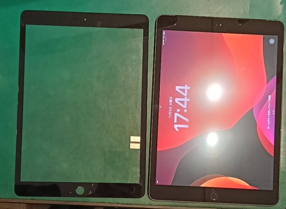 タッチが効かない…　ipad7画面交換修理【スマホ修理工房ミーツ国分寺店】