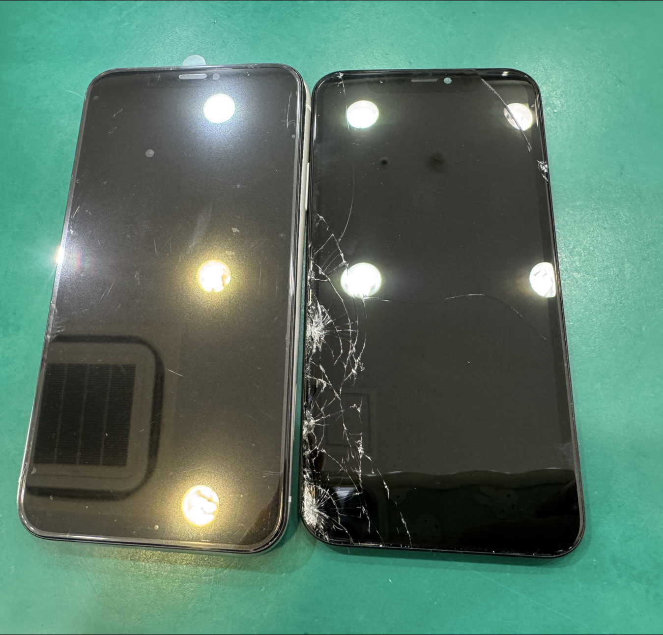 割れちゃった・・iPhoneXRの画面交換修理を行いました！！スマホ修理工房テラスモール湘南店