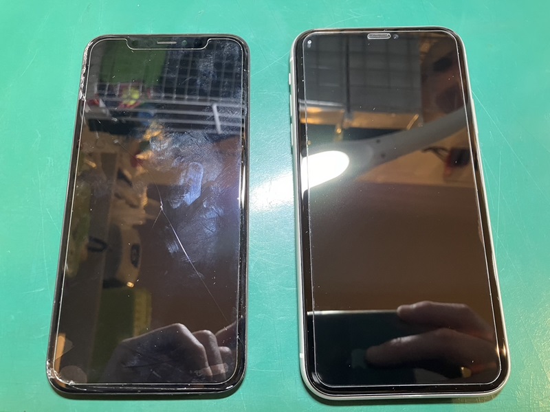 iPhone XRの画面が割れてしまった、、、【スマホ修理工房 調布パルコ店】