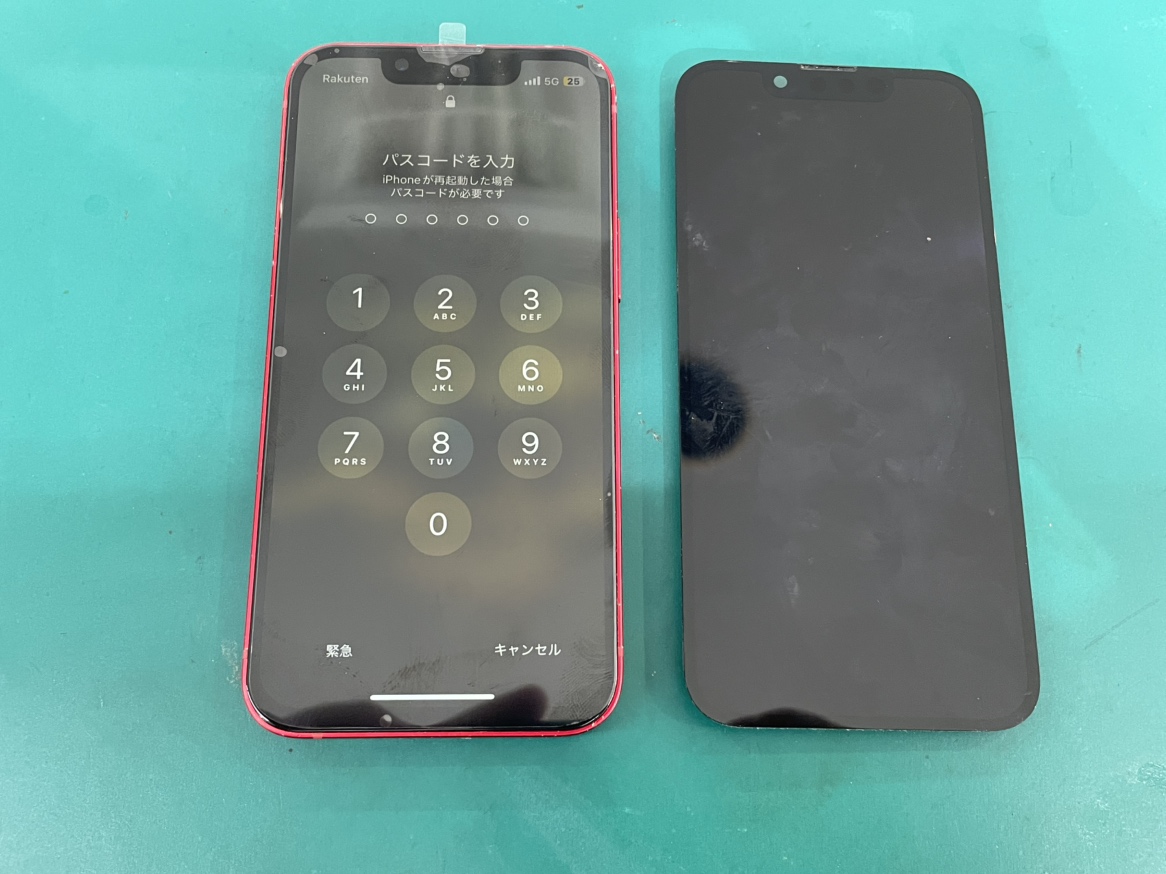 iPhone14の画面修理は即日対応！