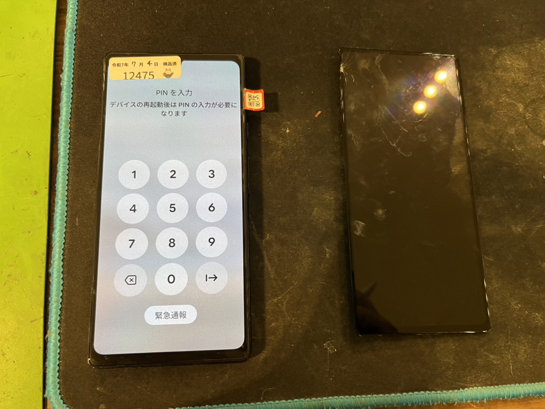 Pixel6a画面交換修理