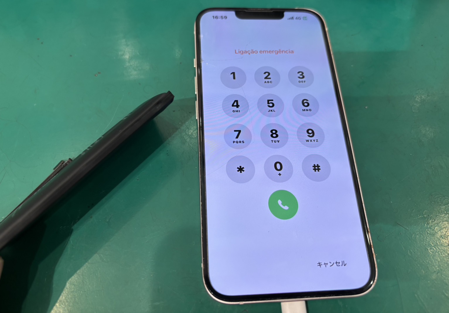 iPhone(アイフォン) 13の膨張バッテリー交換修理【スマホ修理工房新百合丘オーパ店】