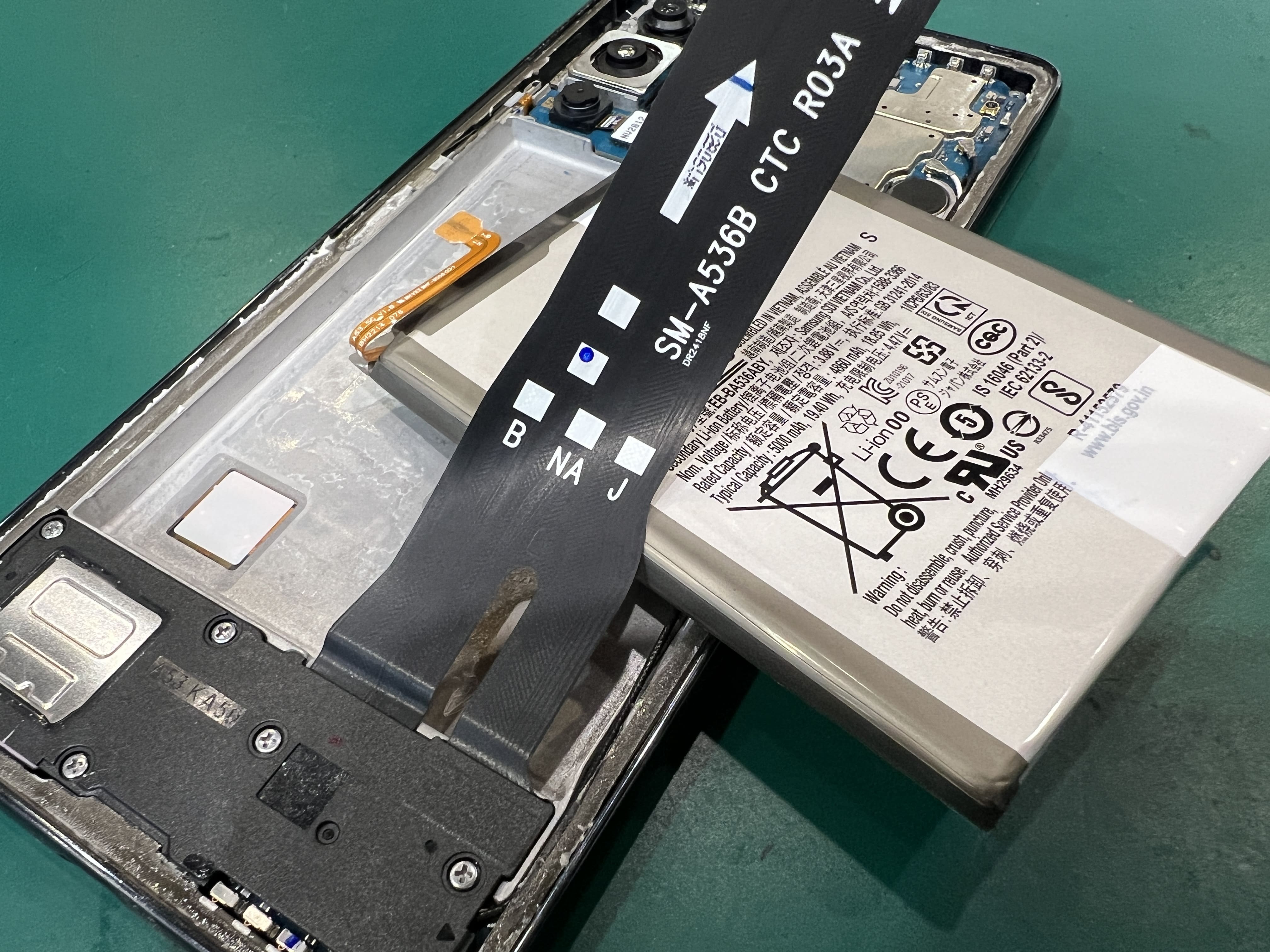 Galaxy A53（ギャラクシー）充電の減りが早い…バッテリー交換で復活