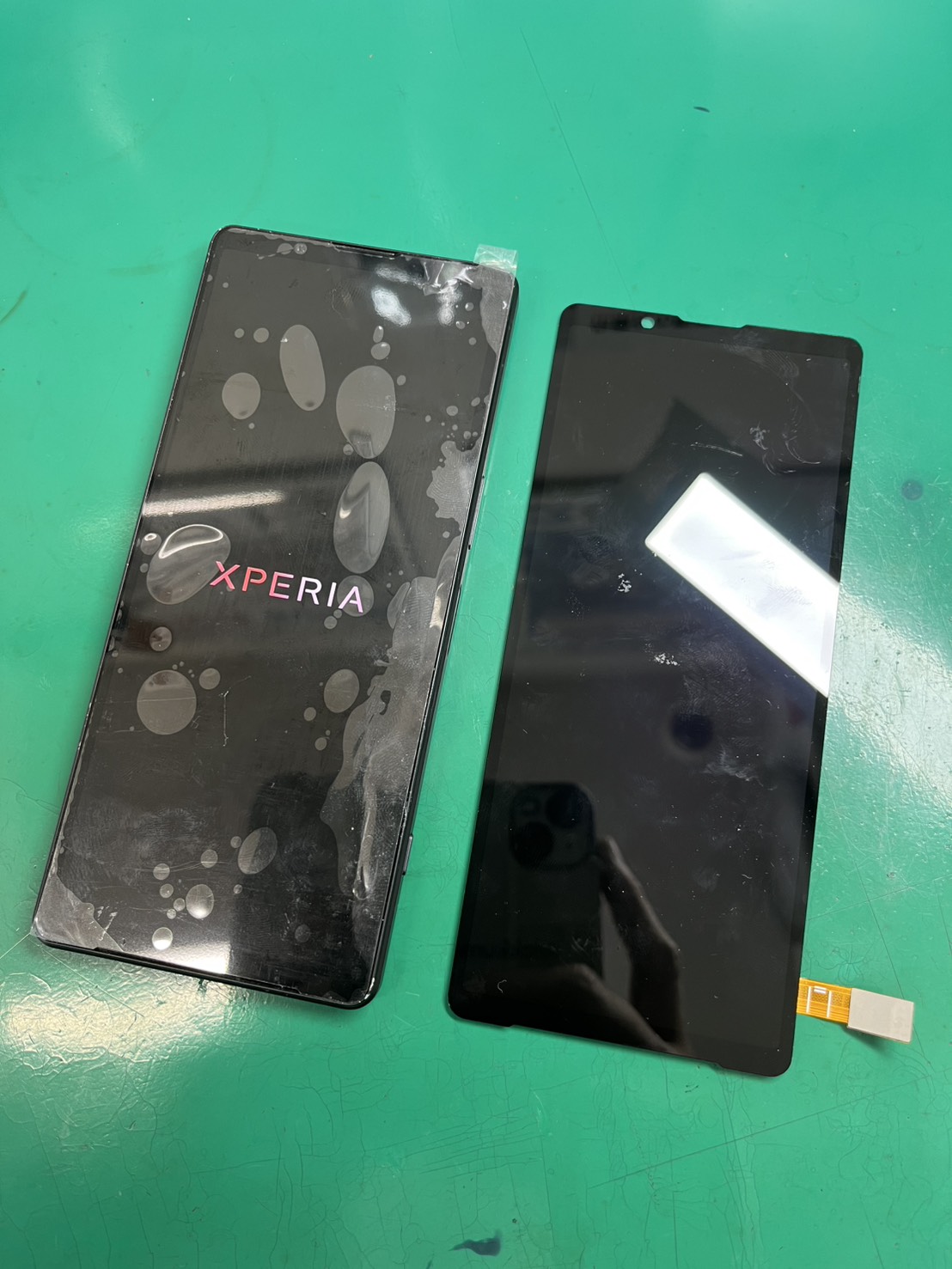 Xperia5V(エクスペリア)画面が映らなくなったということで画面交換【スマホ修理工房大井町店】