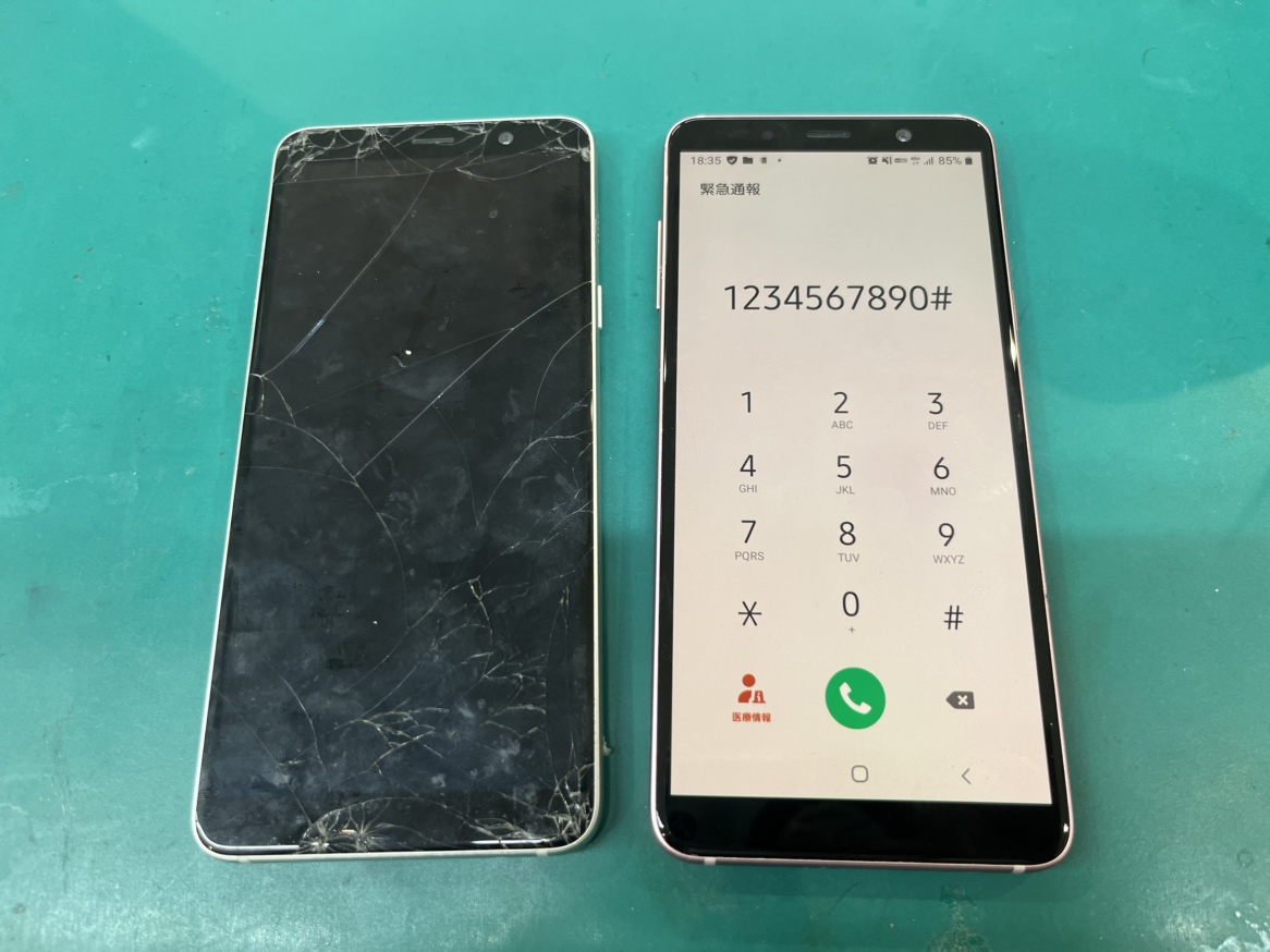 Galaxy Feel2 基板移植 スマホ修理工房さいか屋横須賀店