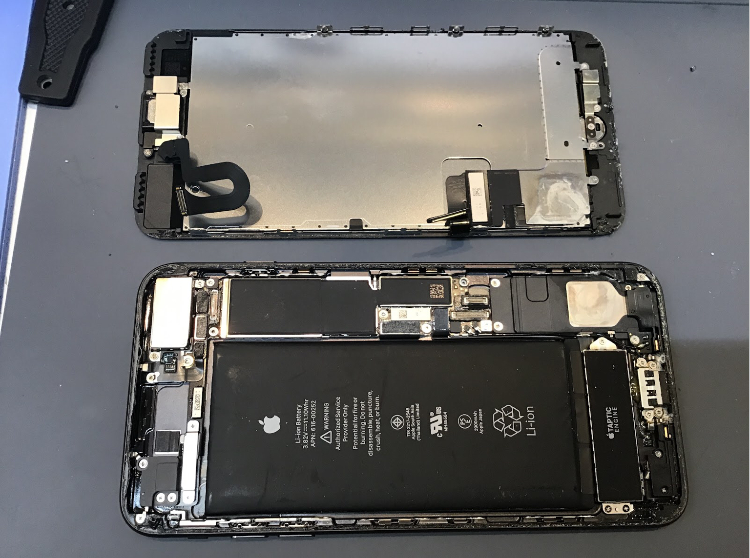 iPhone7のバッテリー交換は、データそのまま・即日修理のスマホ修理工房京王聖蹟桜ヶ丘ショッピングセンターB館店へ！