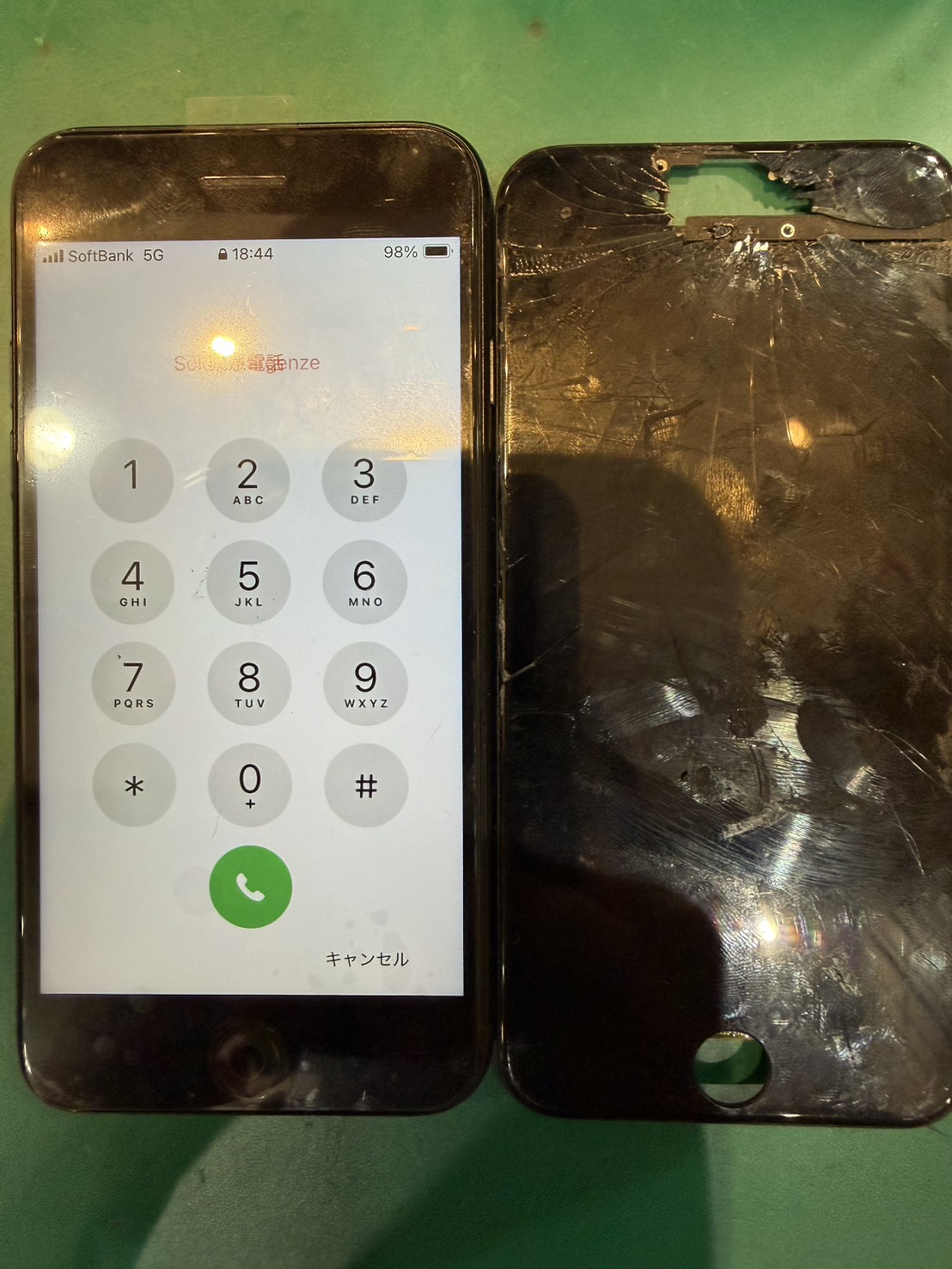 iPhoneSE3画面交換を行わせて頂きました！【スマホ修理工房三鷹店】