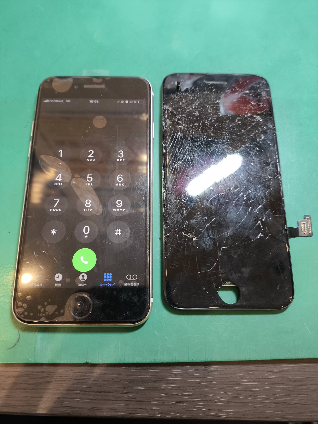 iPhone SE3の画面交換修理を対応しました！【スマホ修理工房 京王アートマン府中店】