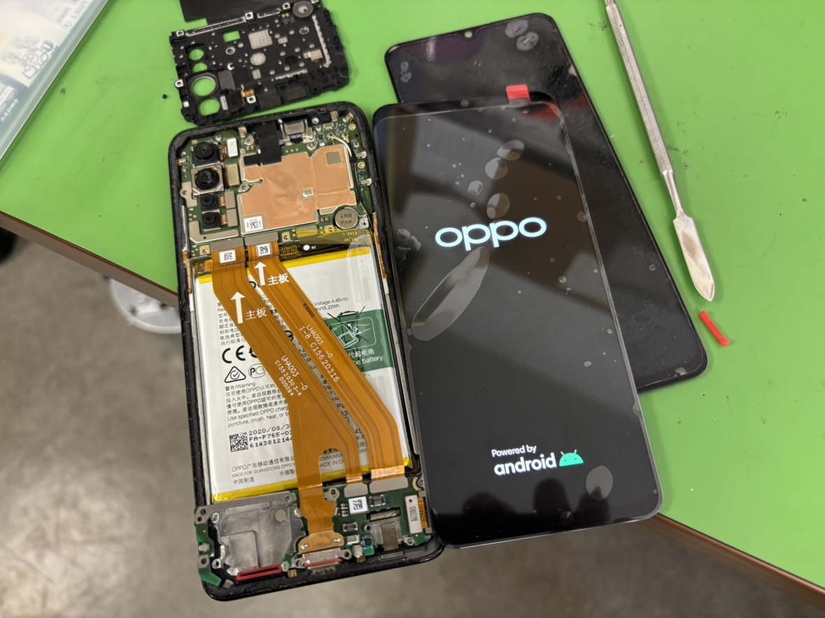 【中央林間店】OPPO Reno 3Aパネル交換