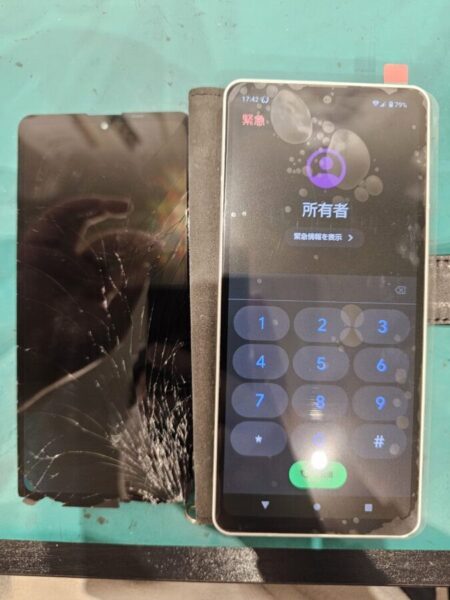 AQUOS Senseシリーズ 各種修理承ります！！画面割れ/バッテリー交換【スマホ修理工房北千住マルイ店】