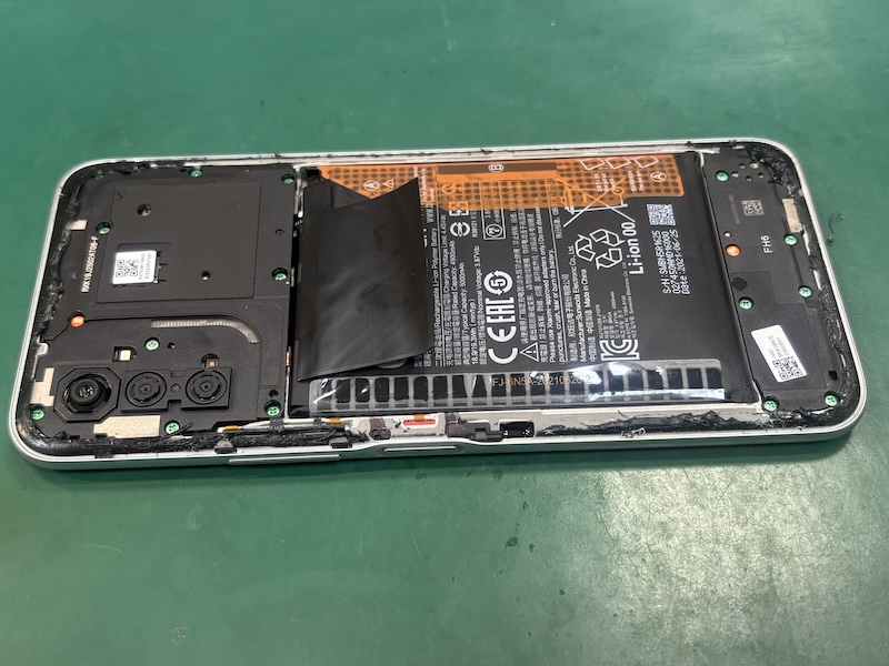 Xiaomi Redmi Note 10 JE カバーを買い替えてつけようとしたら膨張していた！？