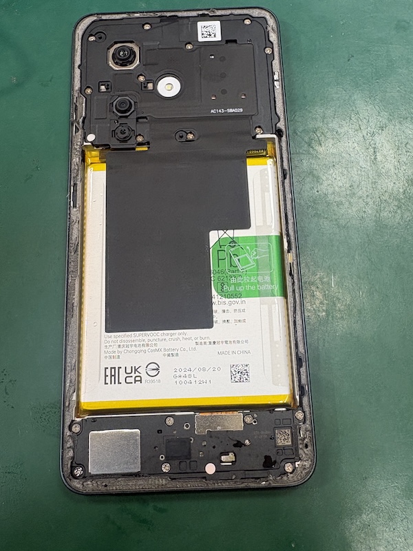 OPPO Reno11A お風呂で使っていて、画面タッチが反応しなくなった、、😰