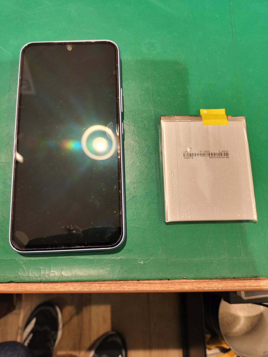 Galaxy A54 5Gのバッテリー交換修理を承りました！【スマホ修理工房 京王アートマン府中店】