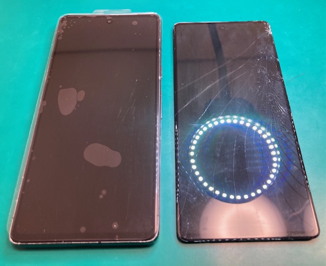 久万高原町からお越しのお客様よりGoogle Pixel７の画面が割れた場合は⇒《スマホ修理工房 伊予店》にお任せください！