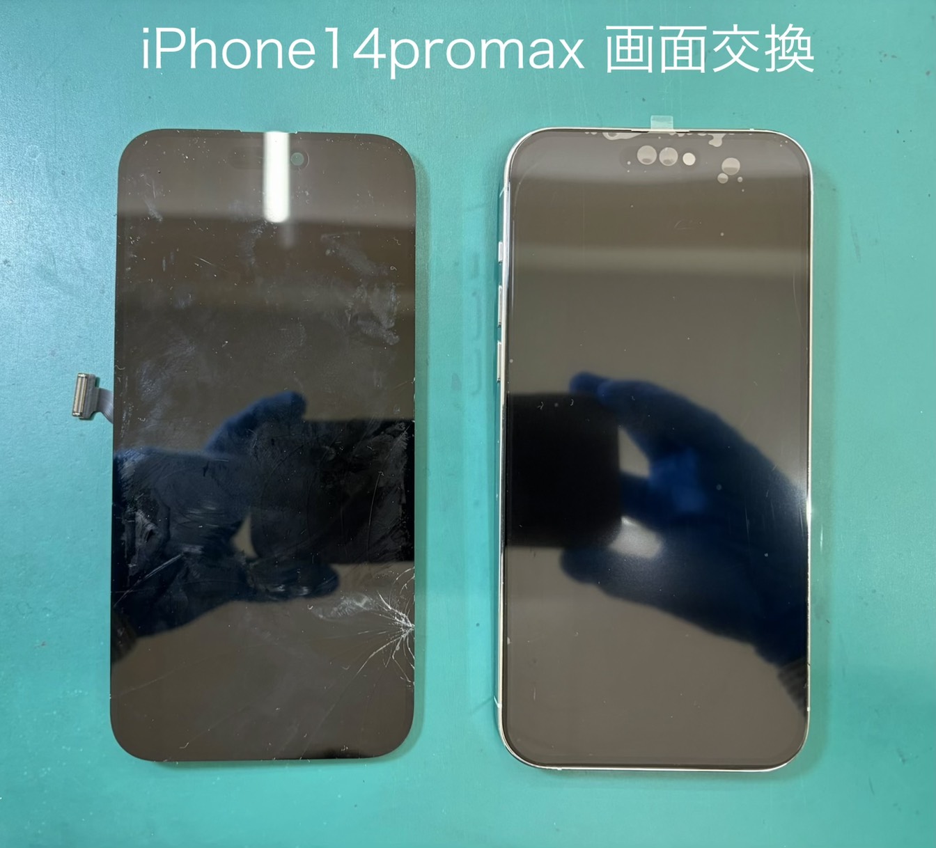 iPhone14promax（アイフォン）の画面交換はスマホ修理工房 ジョイフル本田宇都宮店へご相談ください。