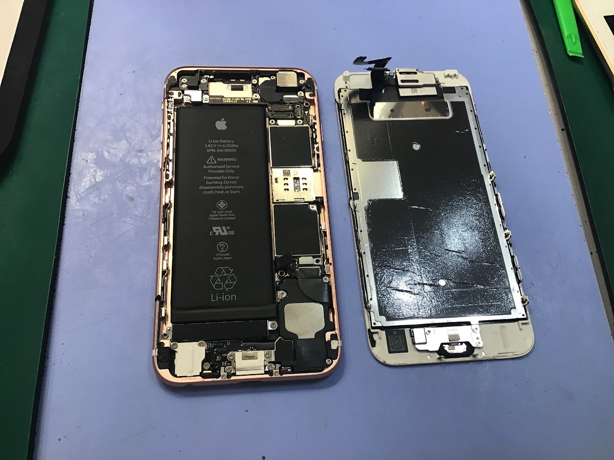 iphone6ｓのバッテリー交換ならデータそのまま修理可能なスマホ修理工房セレオ甲府店へ！