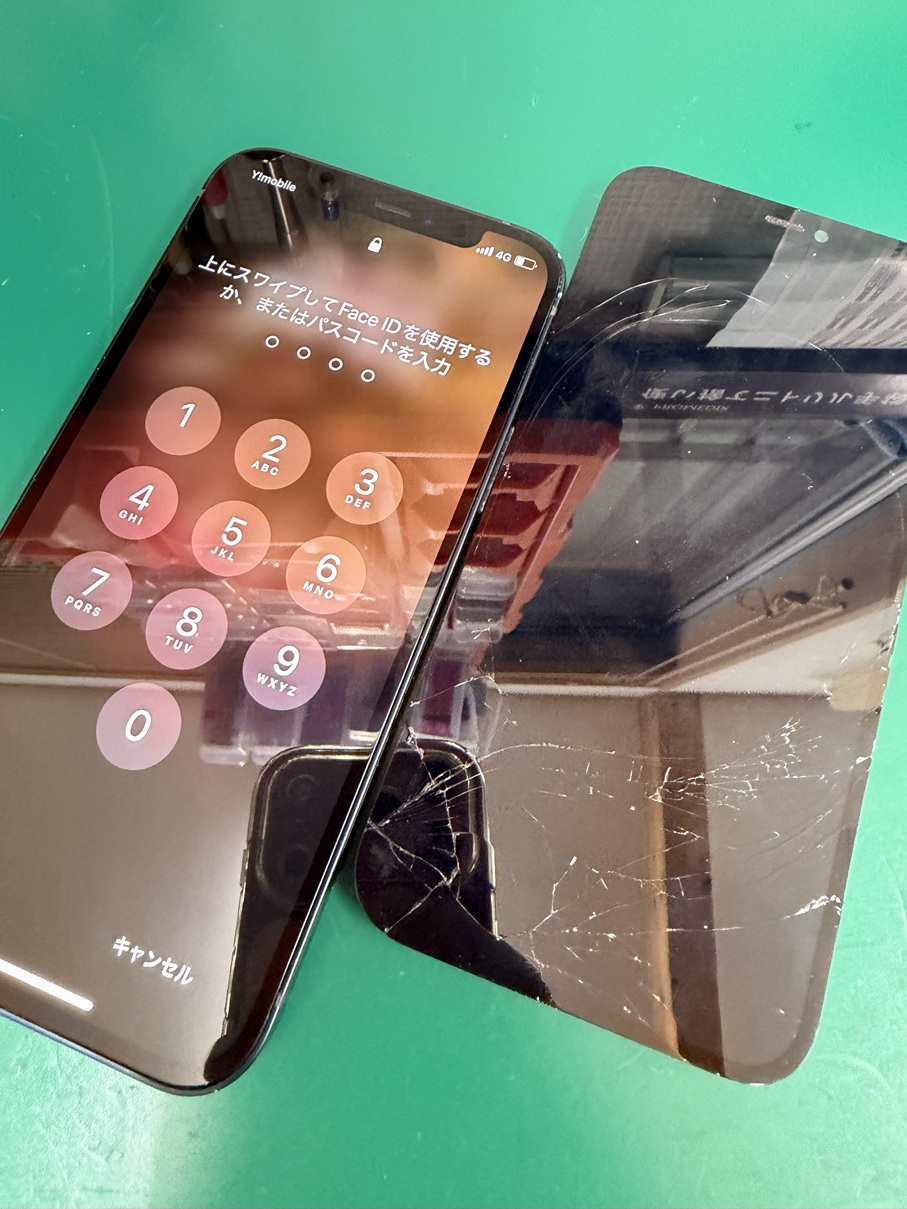 iPhone12画面修理【スマホ修理工房熊谷店】