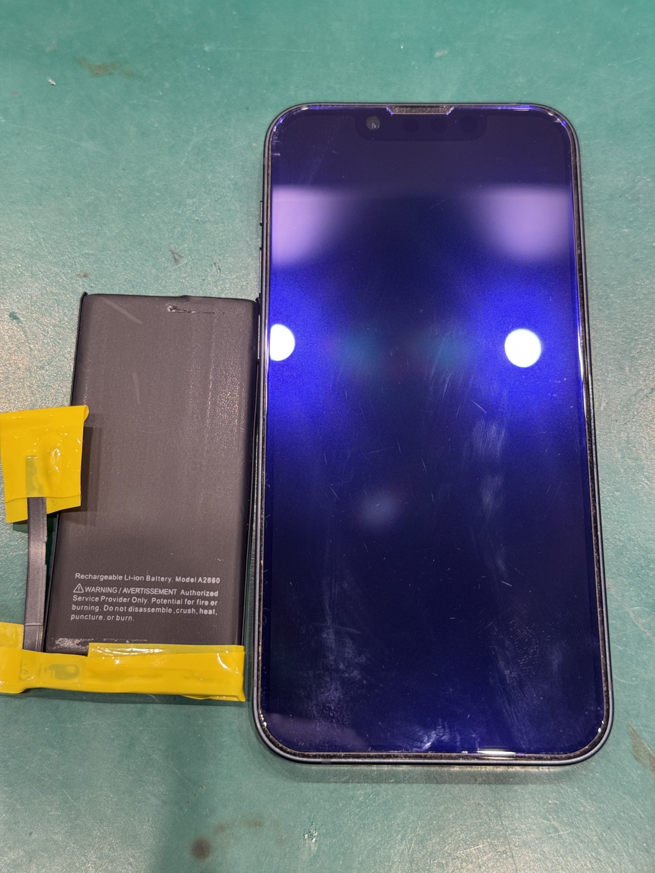 iPhone13miniのバッテリー交換を行いました! スマホ修理工房テラスモール湘南店