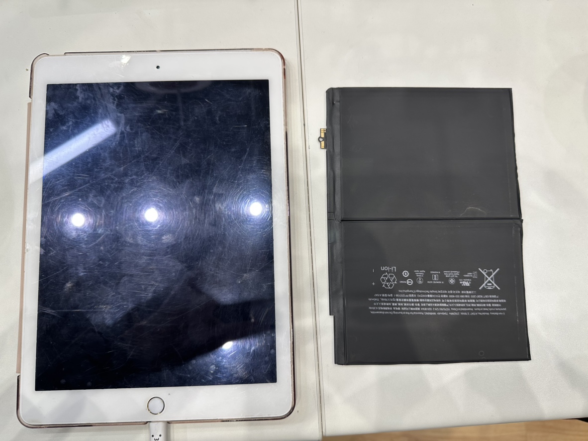 iPad Air2のバッテリー交換はスマホ修理工房イオンモール福岡店で即日修理可能です！