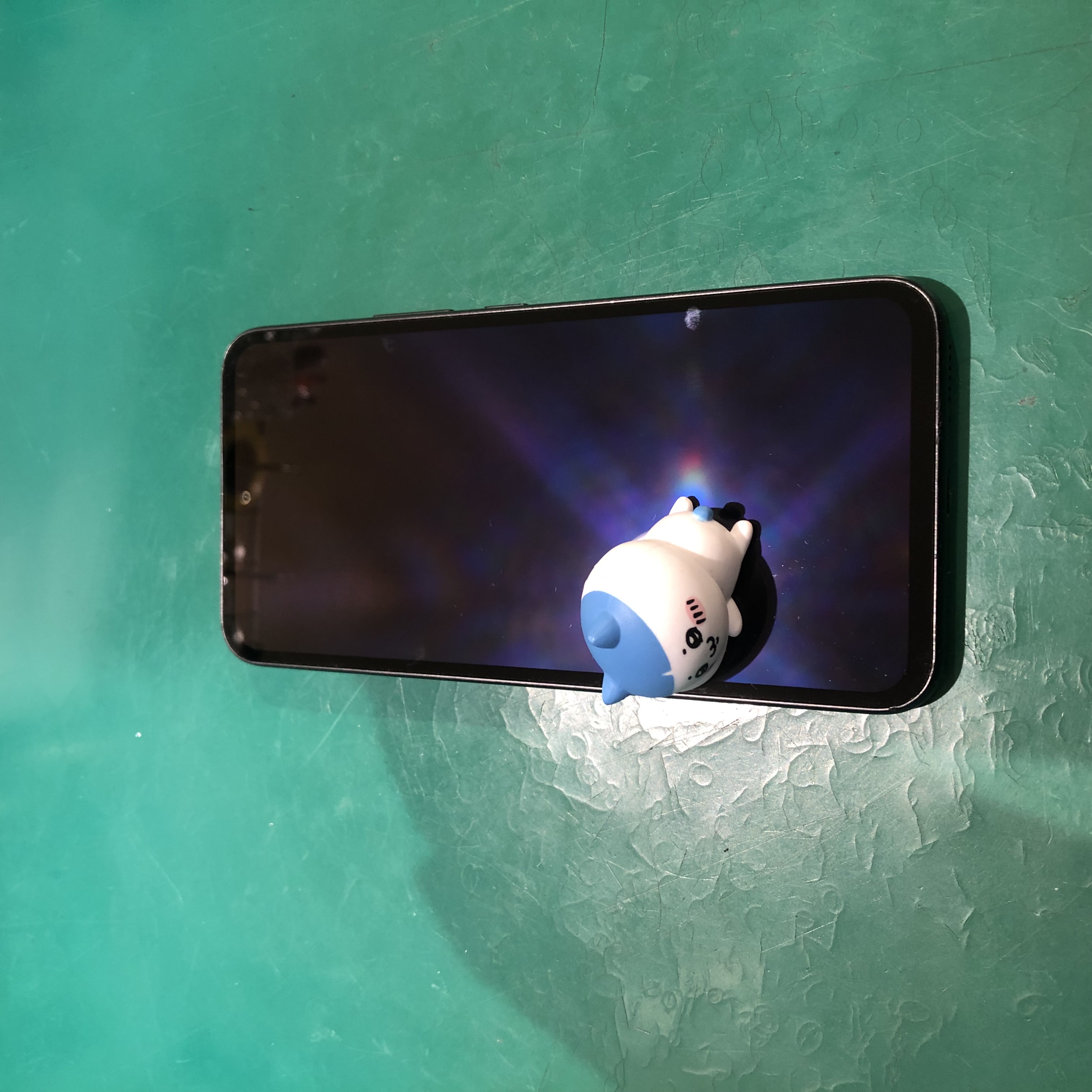 剥離とガラス割れ