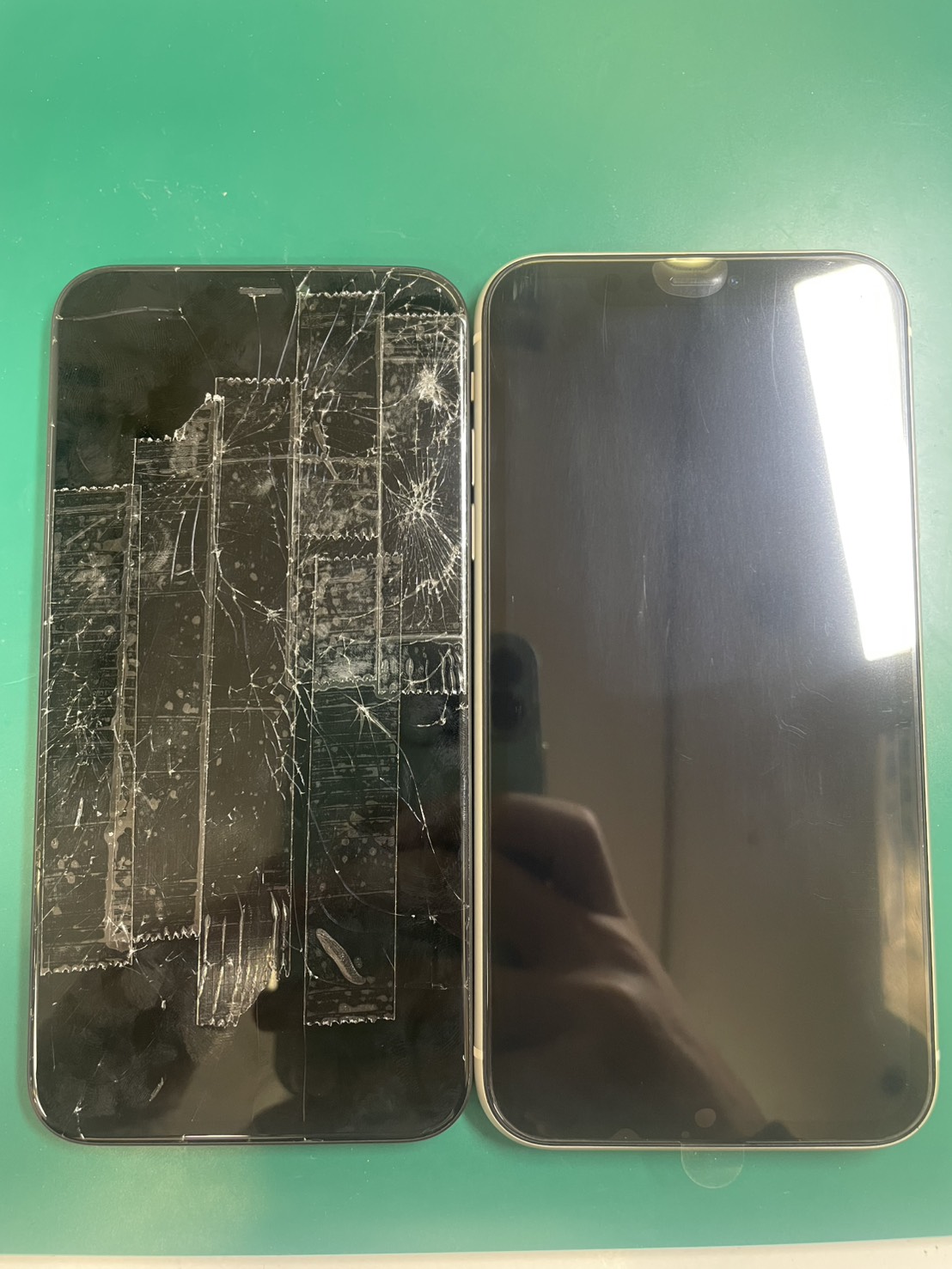 ガラス割れ・画面表示不能 iPhone11(アイフォン11) 画面修理【三鷹店】