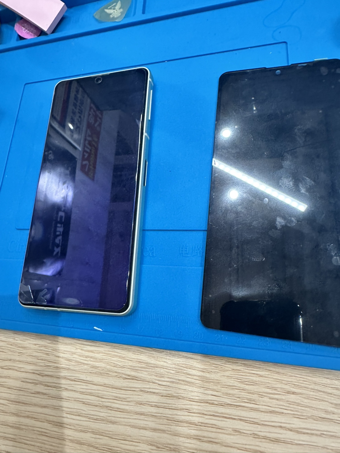 AQUOS sense8（アクオス センス8）をお持ち込みいただきました。【スマホ修理工房 池袋P'パルコ本店