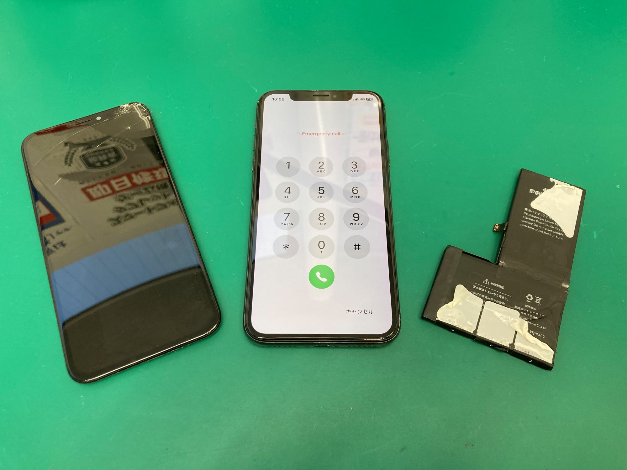 まだまだ現役！iPhone X(アイフォン X)　画面交換＆バッテリー交換修理【登戸・向ケ丘遊園店】