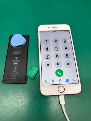 iPhone6s(アイフォンシックスエス) バッテリー交換 【江古田店】