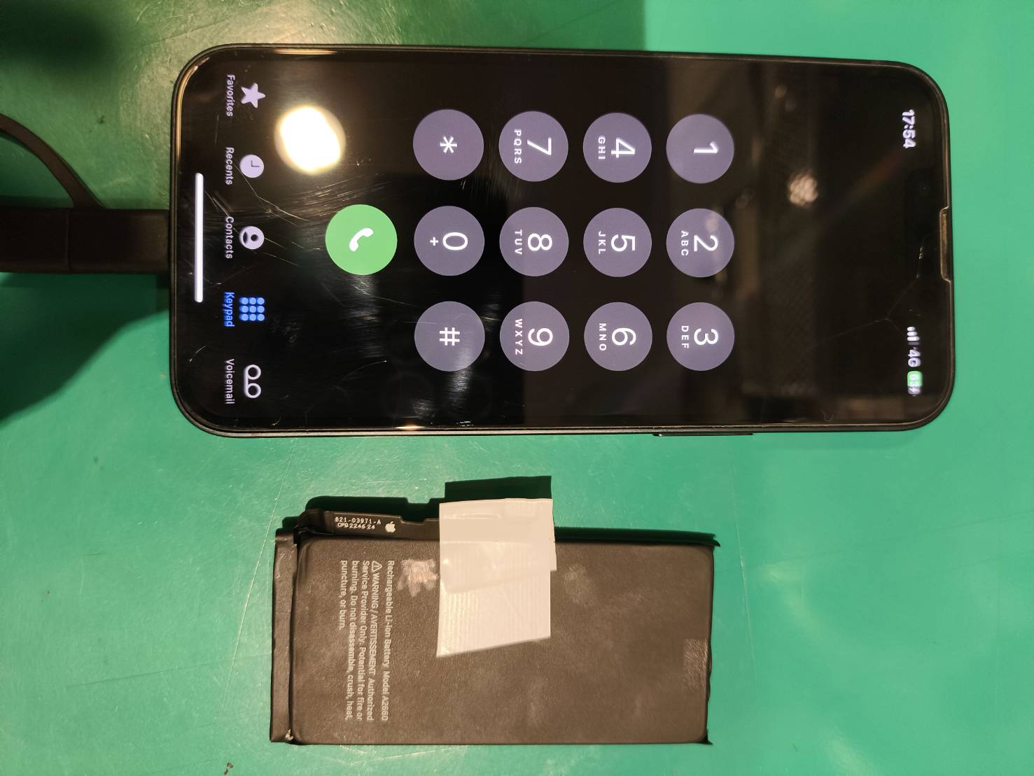 iPhone13miniのバッテリー交換を承りました！！【スマホ修理工房京王アートマン府中店】