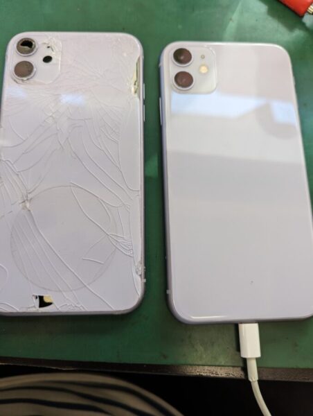 iPhone11背面割れご相談は【スマホ修理工房上野店】へ