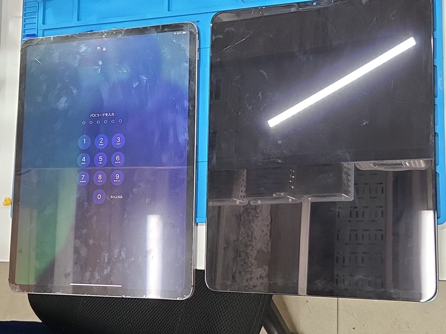 iPad Pro12.9-inch (アイパッドプロ)の水没修理なら「スマホ修理工房 池袋P'パルコ本店」へご相談ください！