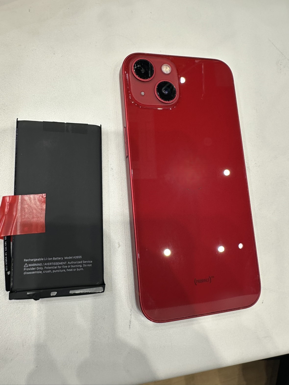 iPhone 13（アイフォン）のバッテリー交換はスマホ修理工房イオンモール福岡店で即日修理可能です！