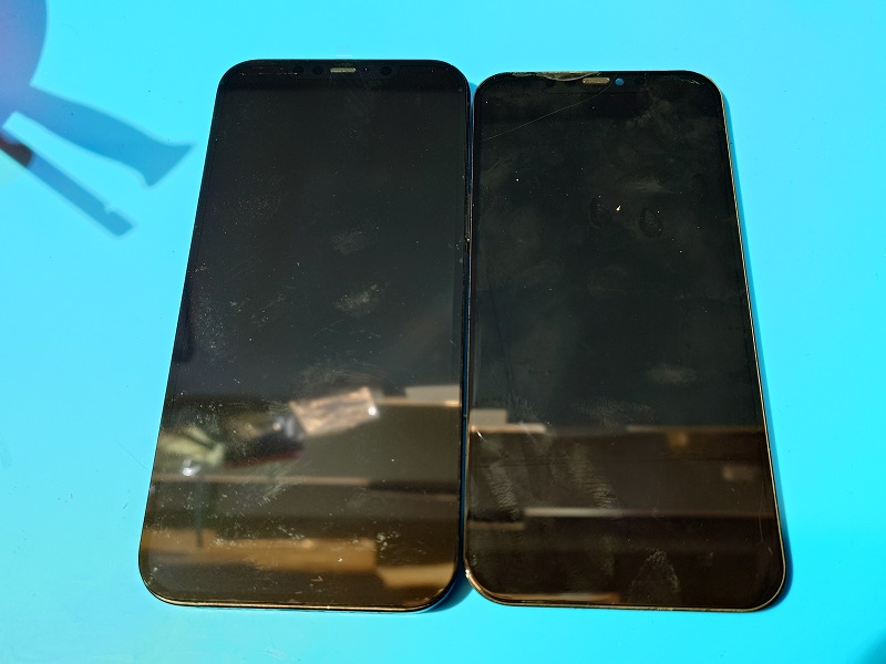 iPhone12ProMax(アイフォン12プロマックス)画面が全く映らない…大丈夫！画面交換で解決！【スマホ修理工房札幌店】