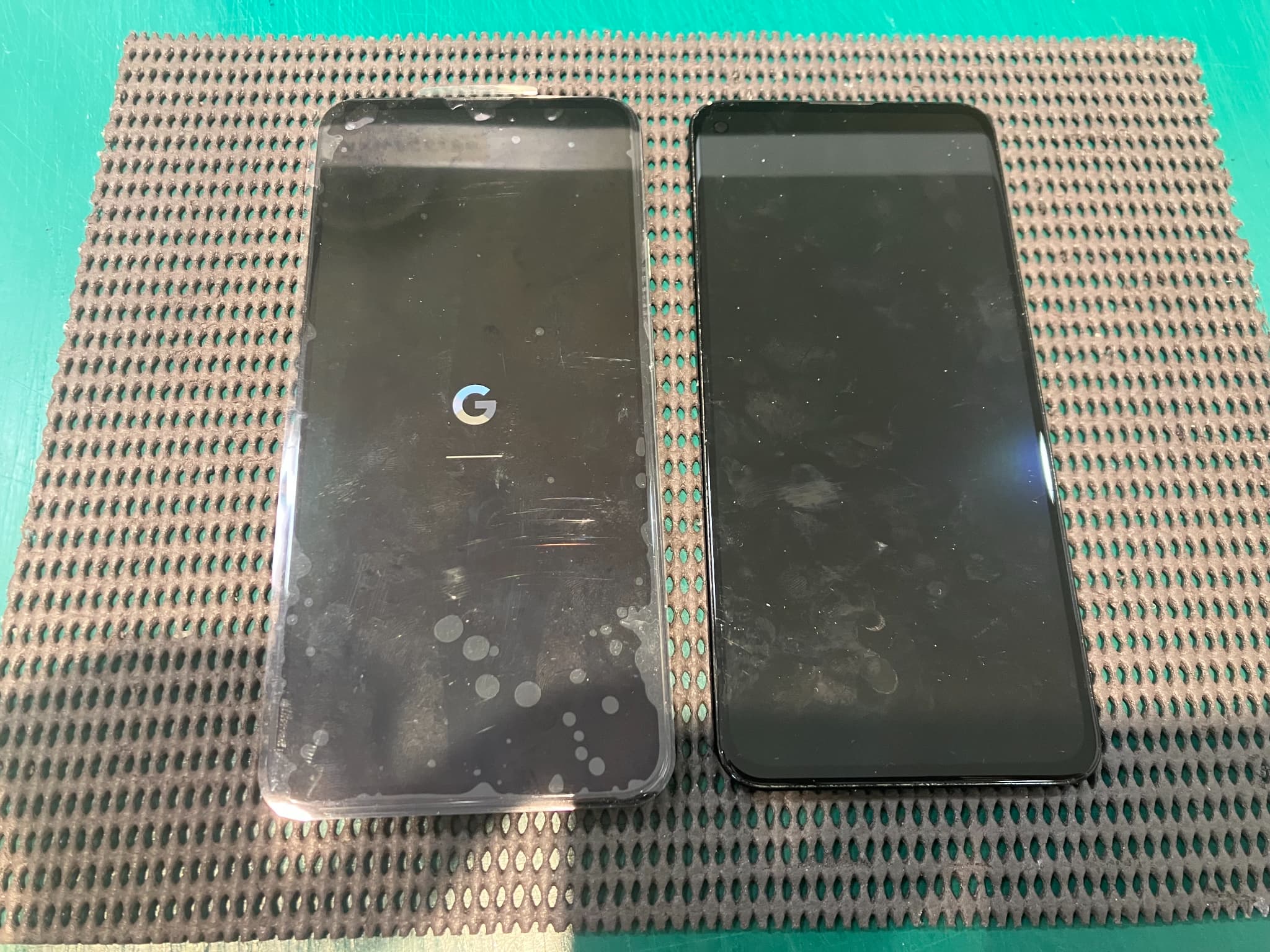 Pixel5a (5G)の表示不良になった画面を交換修理いたしました！　-スマホ修理工房浦和パルコ店-