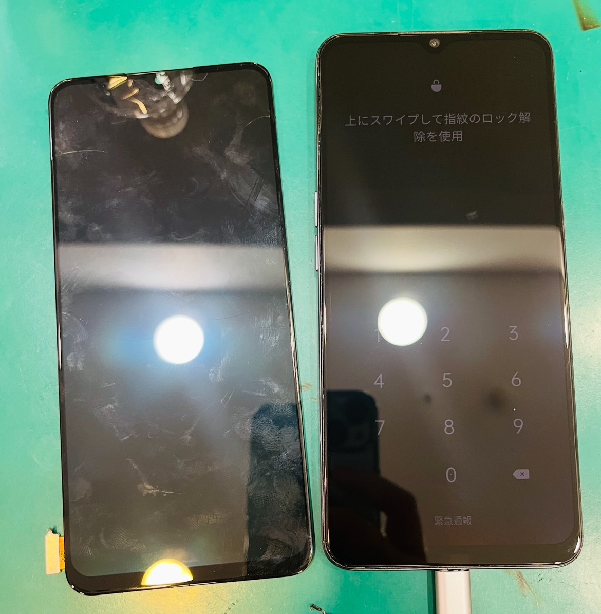 Xperia5Ⅱ(ソニー)の液晶交換ならデータそのまま、即日修理のスマホ修理工房テラスモール湘南店へ！