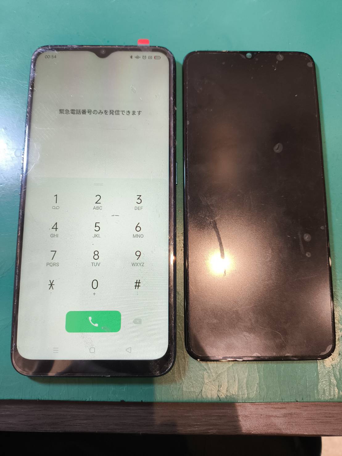 OPPO A5の液晶画面パネル交換修理【スマホ修理工房新百合丘オーパ店】